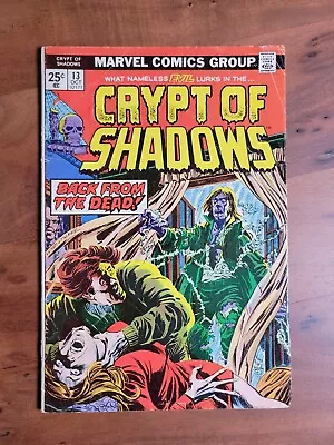 Buy Crypt Of Shadows #13 (Marvel 1974) Reprint Tales To Astonish 31 Mystic 12 VG/FN • 11.84£