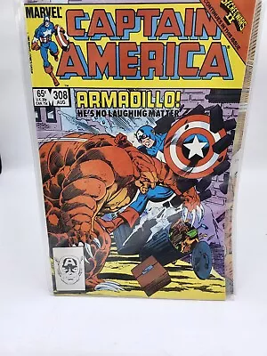 Buy Captain America  #308  MARVEL Comics 1985 VF- • 4.74£