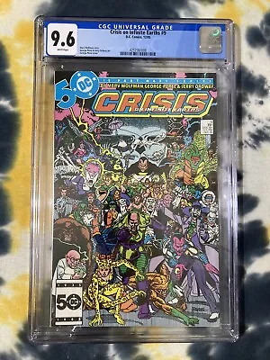 Buy CRISIS ON INFINITE EARTHS #9 (1985) DC Comics / CGC 9.6 / Death Of Lex Luther • 71.08£