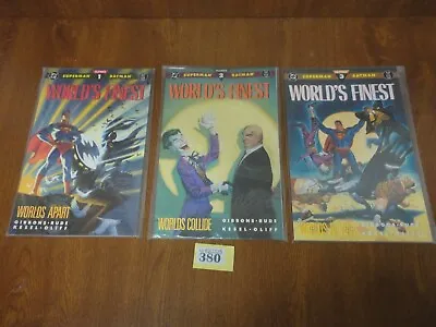 Buy COMPLETE #1 #2 #3 WORLDS FINEST / DC Comics TPB 1994 - VFNM+ Bagged • 5.95£
