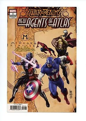 Buy War Of The Realms: New Agents Of Atlas #1  (2019) Marvel Comics Connecting Var • 17.80£