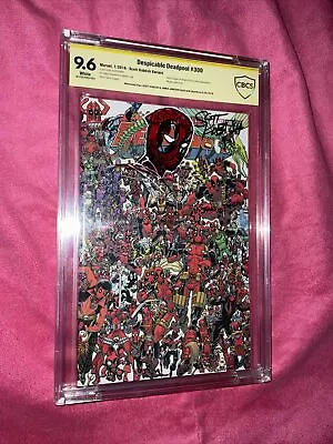 Buy Despicable Deadpool #300 CBCS 9.6 2 X Signed And Sketched By Koblish And Jameson • 79.94£