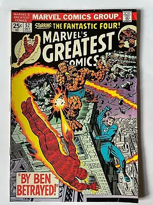 Buy Marvel's Greatest Comics. The Fantastic Four. #52 1974.  • 4.99£