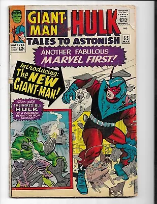 Buy Tales To Astonish 65 - G/vg 3.0 - Giant-man - Wasp - Incredible Hulk (1965) • 20.91£