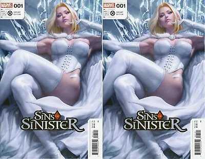Buy 2 - Sins Of Sinister #1 Artgerm Variant Nm Wolverine Emma Frost X-men Iron Man • 9.62£