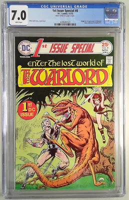 Buy First Issue Special 8 (75) Cgc 7.0 1st Appearance Warlord (slab Grade) • 51.54£