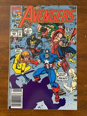 Buy AVENGERS #343 (Marvel, 1963) VF • 3.95£