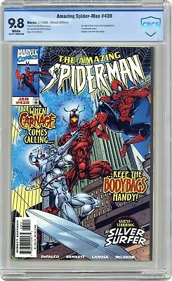Buy Amazing Spider-Man #430D CBCS 9.8 1998 16-3717D5B-028 • 350.82£