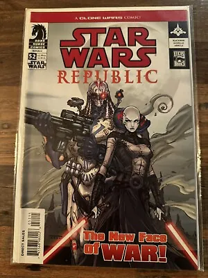 Buy Star Wars Republic #52 A Clone Wars Comic - The New Face Of War! Dark Horse • 47.80£
