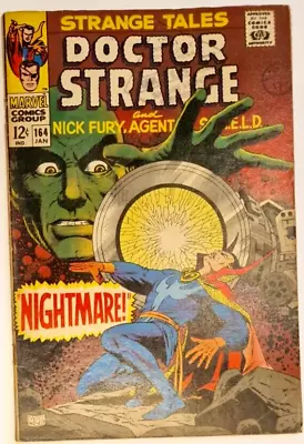 Buy Strange Tales 164 Marvel Silver Age 1968 Jim Steranko Art • 24.99£
