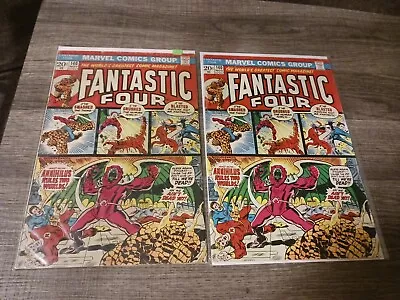 Buy Lot Of 2 Fantastic Four # 140 1973 Origin Of Annihilus  • 11.22£