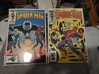 Buy Spectacular Spider-Man #98-100 1st Spot And Cover KEY Lot  • 27.82£