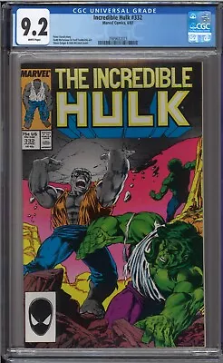 Buy The Incredible Hulk #332 - CGC 9.2 *McFarlane Art* • 47.41£