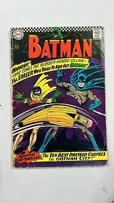 Buy Batman #188 Vol 1 (1966) KEY *1st Appearance Of The Eraser* • 11.92£