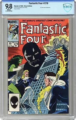 Buy Fantastic Four #278 CBCS 9.8 1985 21-2491A44-009 • 73.53£