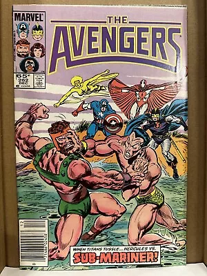 Buy The Avengers #262 MARK JEWELERS Variant (1985) Marvel Comics NEWSSTAND • 20.06£