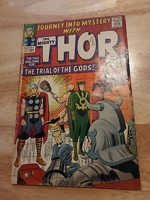 Buy Thor In Journey Into Mystery #116 (1965) 2.0 G /Loki Cover! • 26.08£