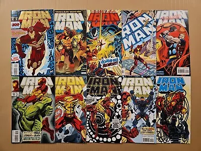 Buy Iron Man #300-309 Complete Lot Of 10 Marvel 1994 High Grade • 23.71£