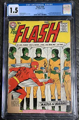 Buy Flash #105 1st Issue In Own Title Key CGC 1.5 4113985023 • 796£