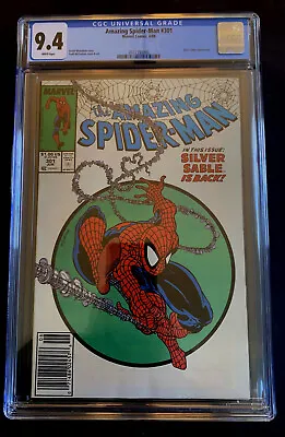 Buy Amazing Spider-Man Comic #301 CGC 9.4 1988 Marvel Newsstand Todd McFarlane Rare • 276.43£