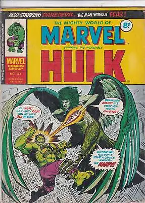 Buy Mighty World Of Marvel Starring The Incredible Hulk #171 • 2.95£