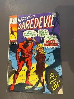 Buy Daredevil #57 - Marvel Comics - 1969 - VG+ • 15£