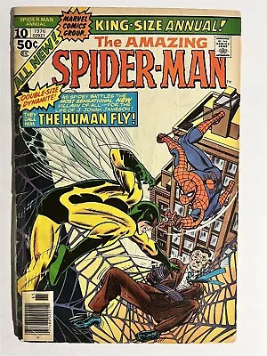 Buy Amazing Spiderman Annual #10 1976 Bronze Age Marvel Comics The Human Fly • 6.39£