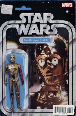 Buy Star Wars Special C-3PO - Action Figure Variant Cover - Red Arm C-3PO - VF/NM • 7.99£