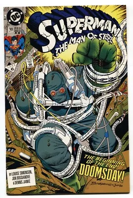 Buy Superman: The Man Of Steel-Second Print #18  1992 - DC  -NM- - Comic Book • 36.02£