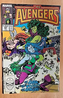 Buy Marvel Comics The Avengers Vol 1 #297 The Clash That Wrecked The Avengers! 1988 • 0.99£