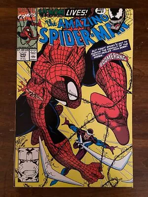 Buy AMAZING SPIDER-MAN #345 (Marvel, 1963) VF Boomerang • 7.96£