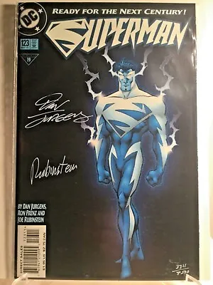 Buy Superman #123 TWO PACK COMBO Glow In The Dark Signed W/COA 1997 Numerical Order • 109.49£