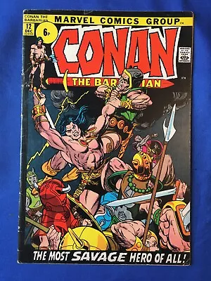 Buy Conan The Barbarian #12 VG- (3.5) MARVEL ( Vol 1 1971) Barry Smith Art (3) • 9£