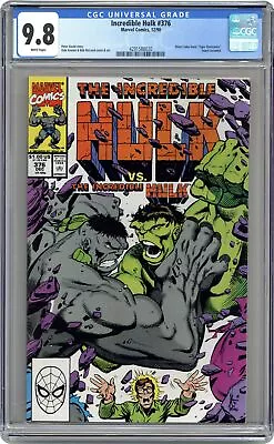 Buy Incredible Hulk #376D CGC 9.8 1990 4291588020 • 84.45£
