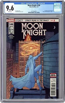 Buy Moon Knight #188A Burrows CGC 9.6 2018 4113734012 • 86.97£