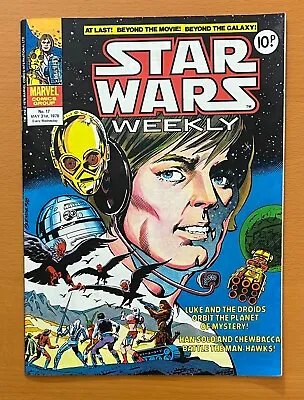 Buy Star Wars Weekly #17 (Marvel UK 1978) FN/VF Condition Comic Magazine • 14.50£