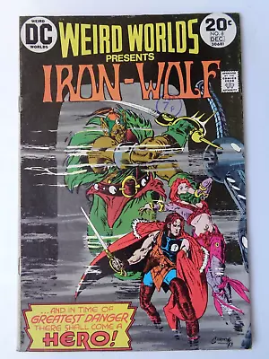 Buy Dc Comics Weird World Presents Iron Wolf # 8 Dec. 1973 By Howard Chaykin • 8.95£