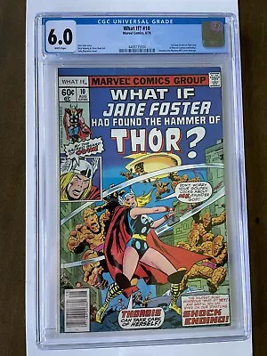 Buy What If #10 (Aug 1978) CGC 6.0~White Pages. 1st Jane Foster As Thor. Just Graded • 51.39£