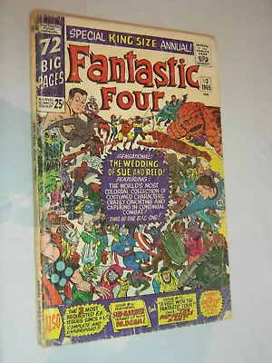 Buy Fantastic Four Annual #3 PR/FA The Wedding Of Sue And Reed • 39.52£