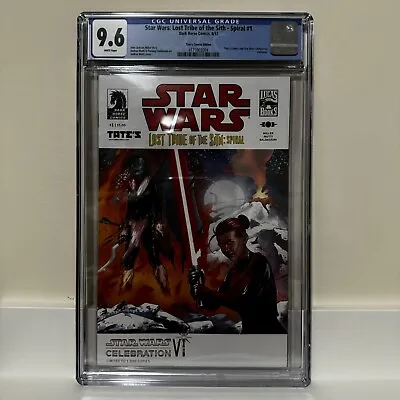 Buy Star Wars: Lost Tribe Of The Sith - Spiral 1 CGC 9.6 Tate’s Variant Ltd. 1000 • 279.83£