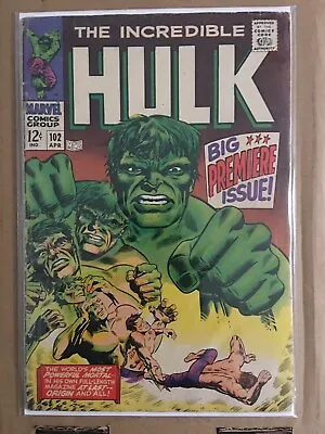 Buy Incredible Hulk #102 (1968) Origin Retold! • 158.12£