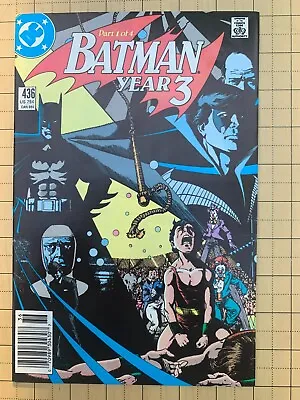 Buy BATMAN #436 - YEAR THREE - PART ONE - 1st APPEARANCE TIM DRAKE (DC AUG. 1989) • 4.82£