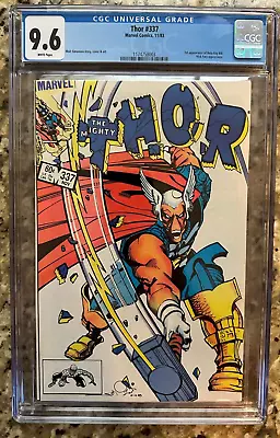 Buy Thor # 337 🔨CGC 9.6🔨 1st Appearance Beta Ray Bill 🔨 Walt Simonson • 199.66£