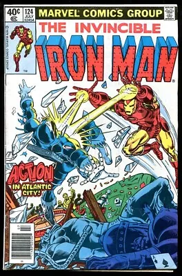 Buy Iron Man 124 FN 6.0 Marvel 1979 • 7.87£