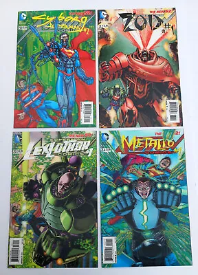 Buy DC Comics  - Action Comics #23.1 #23.2 #23.3 #23.4 Lenticular Covers (2012) • 11.99£