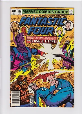 Buy Fantastic Four 212 9.0 NM High Grade Marvel Galactus Vs Sphinx We Combine Ship • 9.45£