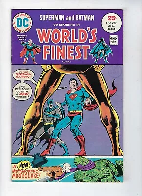 Buy World's Finest # 229 DC Comics - The Origin Of The Superman-Batman Team Apr 1975 • 3.95£