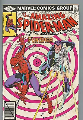 Buy THE AMAZING SPIDER-MAN 201 SPIDER-MAN & THE PUNISHER TEAM-UP JOHN ROMITA Cover • 15.95£