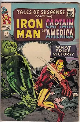 Buy Tales Of Suspense 71 - 1965 - Fine/Very Fine REDUCED PRICE • 32.50£
