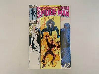 Buy Spectacular Spider-Man #94 Marvel Comics 1984 FN+ Black Cat, Cloak & Dagger • 2.39£